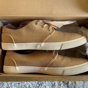 Tom’s Carlo Doe Washed Recycled Cotton Canvas Sneaker